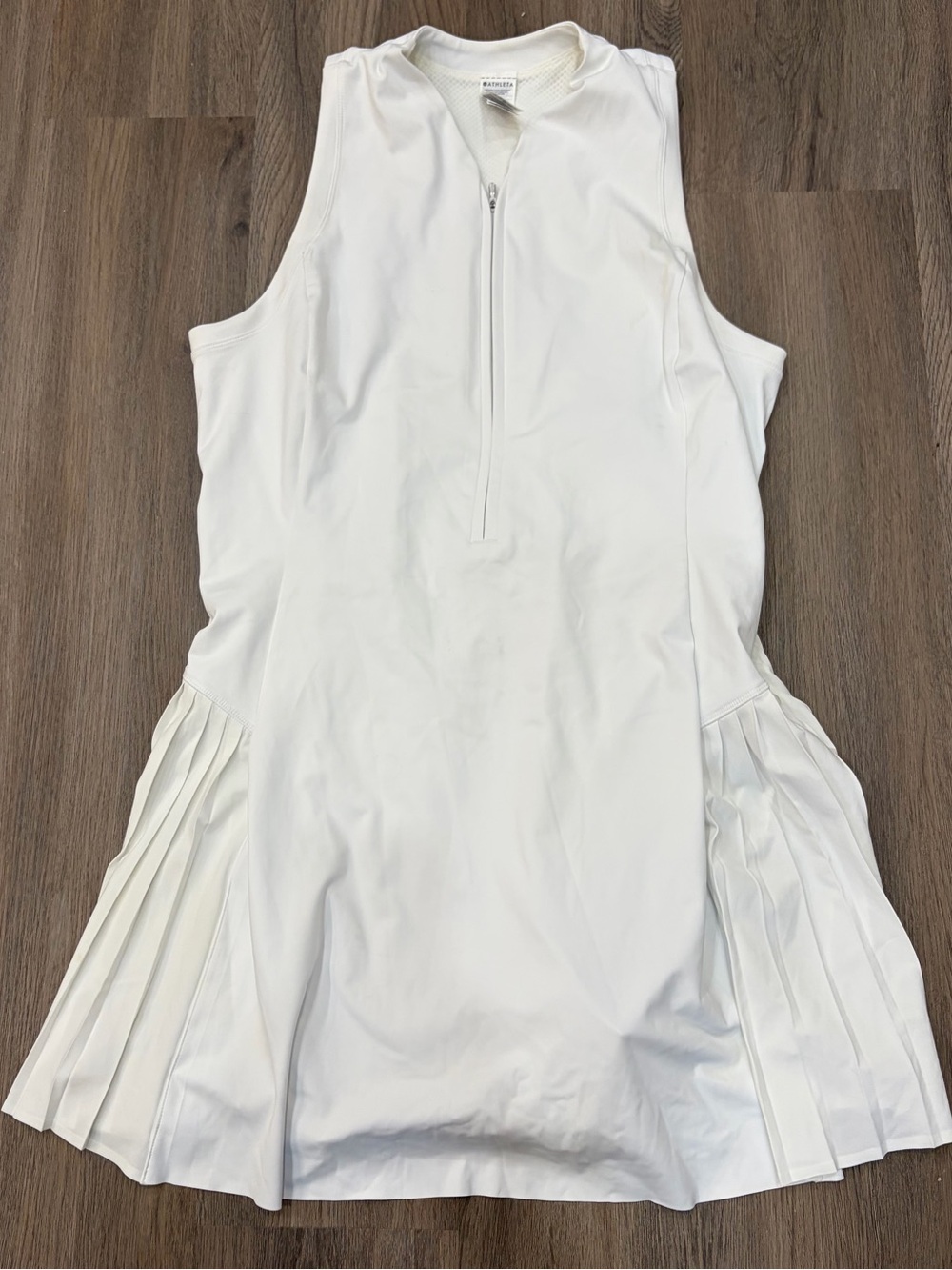 Athleta White Sleeveless Athletic/ Tennis Dress